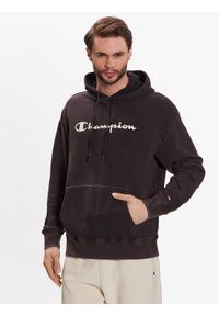 Champion Bluza 218600 Czarny Regular Fit. Kolor: czarny. Materiał: syntetyk #1