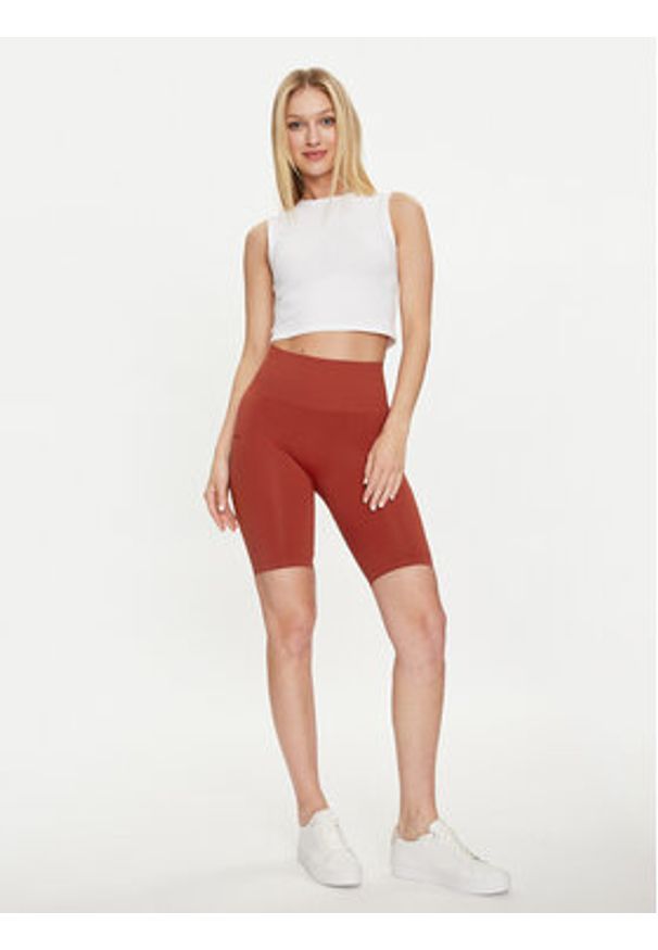 Pangaia Kolarki Activewear 2.0 Czerwony Slim Fit. Kolor: czerwony. Materiał: syntetyk