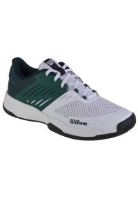 Buty Wilson Kaos Devo 2.0 M WRS330300 białe. Kolor: biały. Materiał: materiał, guma. Szerokość cholewki: normalna. Sport: tenis #1