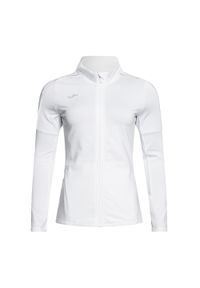 Bluza do biegania damska Joma R-City Full Zip. Kolor: biały