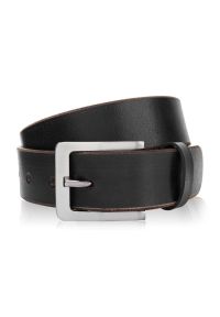 Pasek skórzany 100 CM PAOLO PERUZZI 05Z01100 czarny. Kolor: czarny. Materiał: skóra. Styl: klasyczny, casual, vintage #1