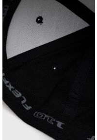 Levi's® - Levi's czapka z daszkiem kolor czarny z nadrukiem. Kolor: czarny. Wzór: nadruk. Styl: biznesowy #4