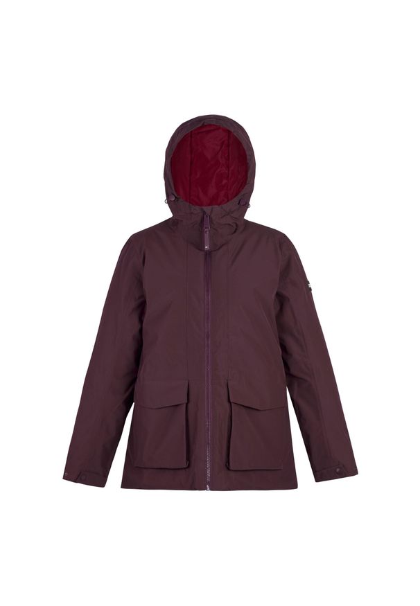 Regatta - Kurtka damska przejściowa ocieplana przeciwdeszczowa Melane. Kolor: fioletowy. Materiał: puch, materiał. Sport: turystyka piesza