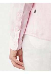 BOSS Koszula H-Liam 50556077 Różowy Regular Fit. Kolor: różowy. Materiał: len #3