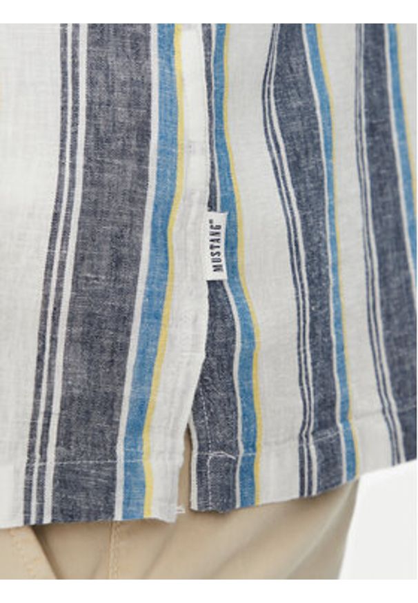Mustang Koszula Layton 1016465 Kolorowy Relaxed Fit. Materiał: bawełna. Wzór: kolorowy