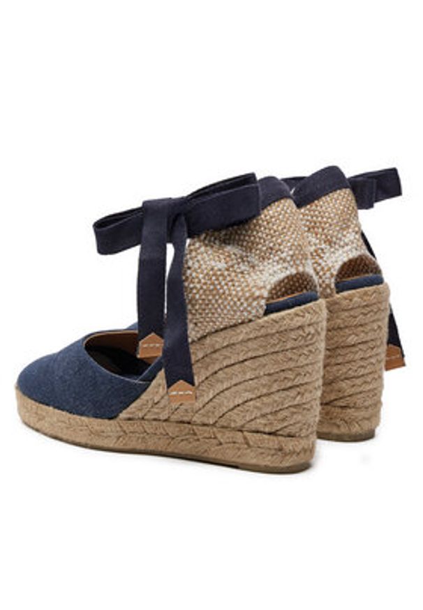 Castañer Espadryle Carina/8/002 021642 Niebieski. Kolor: niebieski. Materiał: materiał