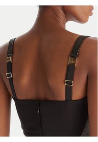 Elisabetta Franchi Sukienka koktajlowa AB-838-57E2-V480 Czarny Slim Fit. Kolor: czarny. Materiał: syntetyk. Styl: wizytowy #2