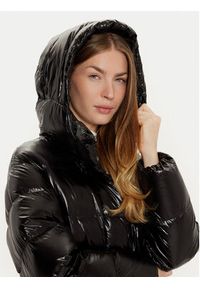 Hetrego - Hetregó Płaszcz zimowy Tara 8N728 Czarny Regular Fit. Kolor: czarny. Materiał: syntetyk. Sezon: zima
