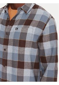 Quiksilver Koszula Motherfly EQYWT04642 Niebieski Regular Fit. Kolor: niebieski. Materiał: bawełna #4