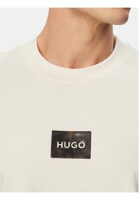 Hugo - HUGO T-Shirt Dumeon 50557445 Kremowy Regular Fit. Kolor: kremowy. Materiał: bawełna #2
