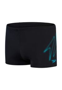 Bokserki kąpielowe męskie Speedo Hyper Boom Placement. Kolor: wielokolorowy, niebieski, czarny. Materiał: poliester