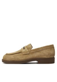 Calvin Klein Półbuty Moccasin Suede HM0HM01469 Brązowy. Kolor: brązowy #2