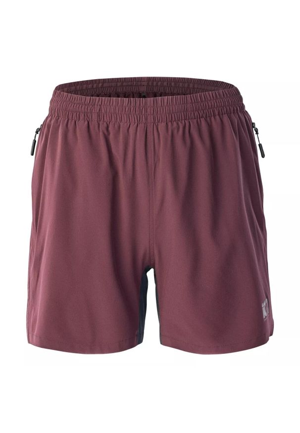 Szorty IQ Cross The Line Olpu. Kolor: wielokolorowy, czerwony, brązowy. Sport: fitness