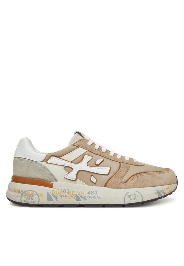 Sneakersy Premiata. Kolor: beżowy
