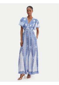 Hale bob - Hale Bob Sukienka letnia Sandra 5YTK664A Niebieski Regular Fit. Kolor: niebieski. Materiał: wiskoza. Sezon: lato #1
