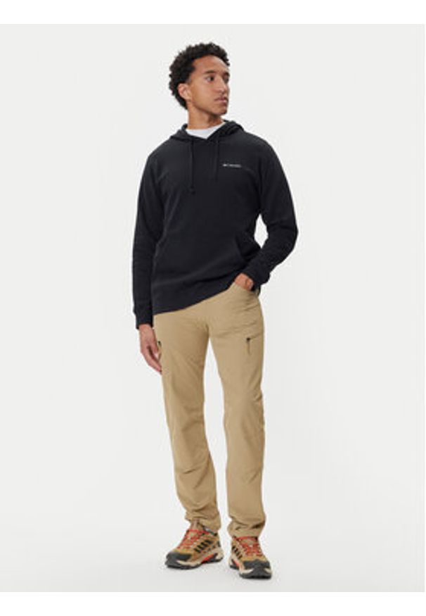 columbia - Columbia Bluza Trek™ 2018494 Czarny Regular Fit. Kolor: czarny. Materiał: bawełna