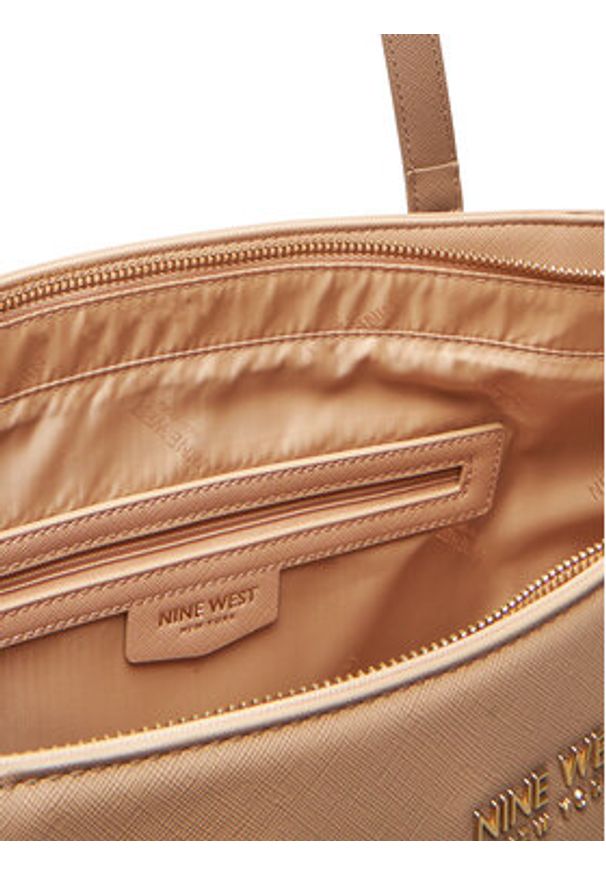 Nine West Torebka CEO-Midtown Maven-LX9844 Beżowy. Kolor: beżowy