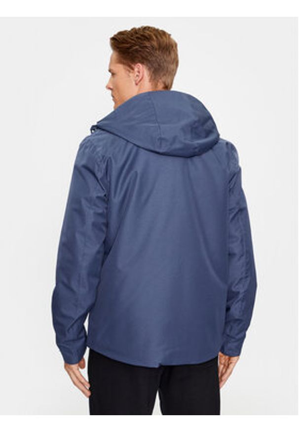 4f - 4F Kurtka outdoor 4FAW23TTJAM304 Granatowy Regular Fit. Kolor: niebieski. Materiał: syntetyk. Sport: outdoor