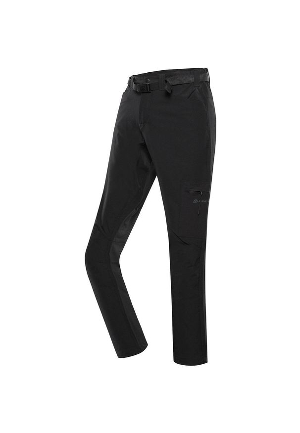 ALPINE PRO - Alpine Pro Corb 50 Softshell Herenbroek - Wiatroszczelny i Oddychający. Kolor: fioletowy. Materiał: elastan, poliester. Sport: turystyka piesza