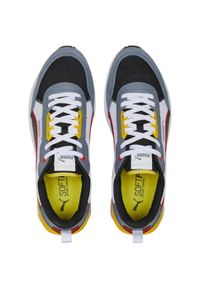 Buty do chodzenia męskie Puma R22. Zapięcie: sznurówki. Kolor: szary, czarny, wielokolorowy. Materiał: materiał, syntetyk, tkanina. Szerokość cholewki: normalna. Sport: turystyka piesza #2