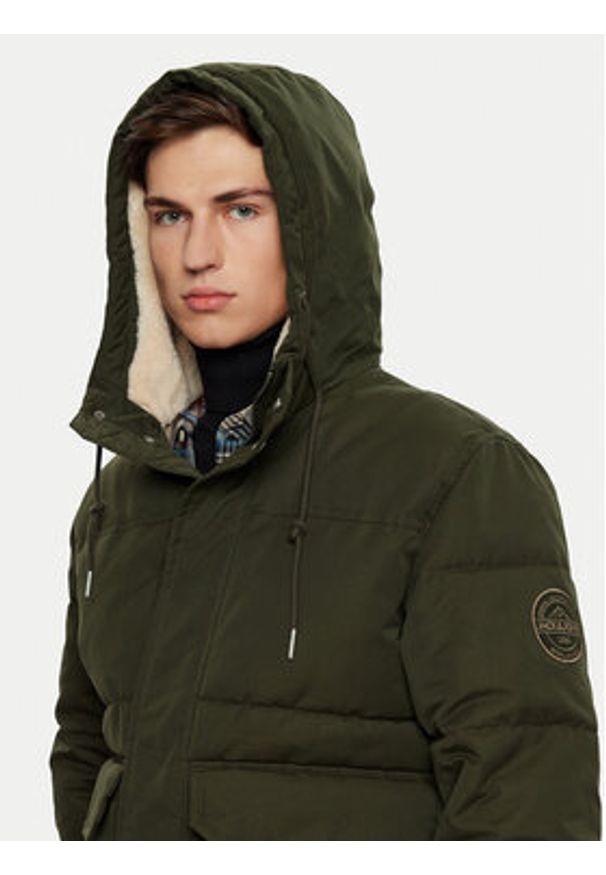 Jack & Jones - Jack&Jones Kurtka zimowa Carl 12256901 Zielony Straight Fit. Kolor: zielony. Materiał: syntetyk. Sezon: zima