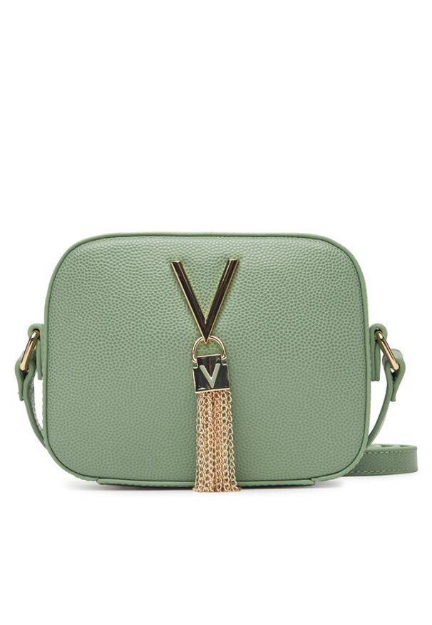 VALENTINO - Valentino Torebka Divina VBS1R409G Zielony. Kolor: zielony. Materiał: skórzane