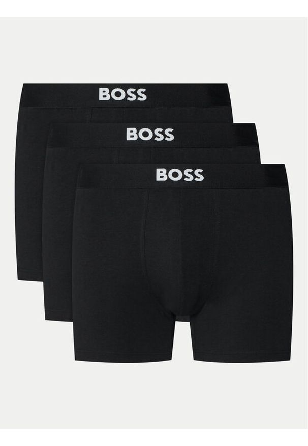BOSS Komplet bokserek BOSS ONE 50544272 Czarny. Kolor: czarny. Materiał: bawełna