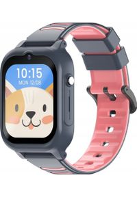 FOREVER - Smartwatch Forever Look Me 2 KW-510 Czarno-różowy. Rodzaj zegarka: smartwatch. Kolor: różowy, wielokolorowy, czarny #1