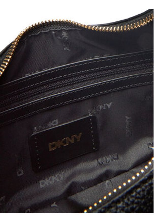 DKNY Torebka R44CEI49 Czarny. Kolor: czarny. Materiał: skórzane