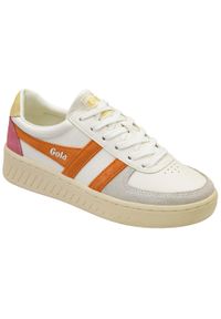 Sneakersy damscy Gola Grandslam Trident. Kolor: biały. Materiał: syntetyk, materiał