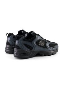 Buty unisex New Balance MR530PB – czarne. Okazja: na co dzień. Kolor: czarny. Materiał: skóra, materiał, syntetyk. Szerokość cholewki: normalna. Sezon: lato #3