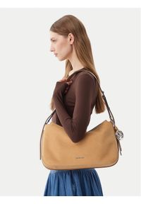 MICHAEL Michael Kors Torebka Nolita Medium 30F5SY5M2L Brązowy. Kolor: brązowy. Materiał: skórzane #1