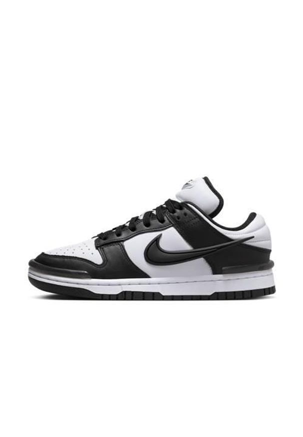 Buty do chodzenia damskie Nike Dunk Low Twist. Zapięcie: sznurówki. Kolor: biały, wielokolorowy, czarny. Materiał: materiał, syntetyk, tkanina. Szerokość cholewki: normalna. Sport: turystyka piesza