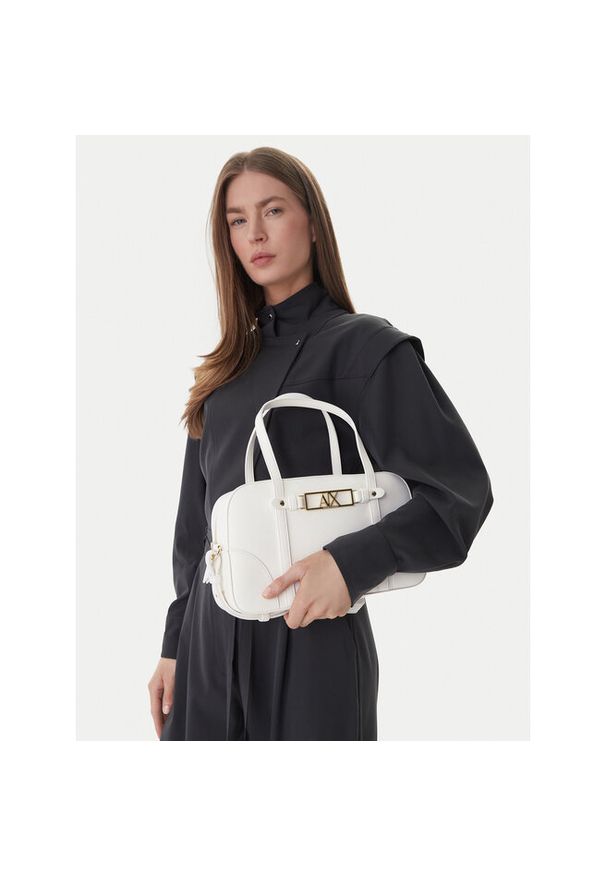 Torebka Armani Exchange. Kolor: biały