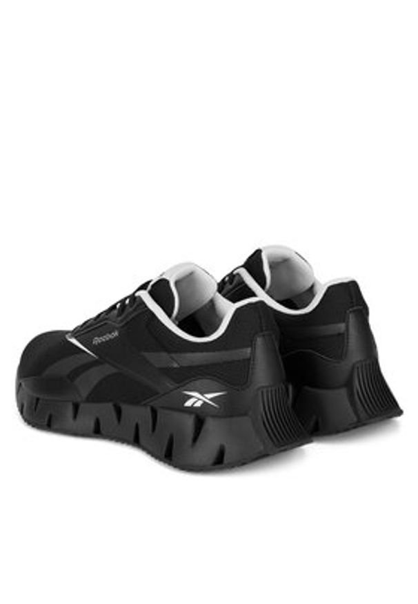 Reebok Buty do biegania ZIG DYNAMICA STR 100209532 Czarny. Kolor: czarny. Materiał: materiał