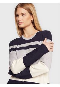 Olsen Sweter Comfy Code 11003860 Granatowy Regular Fit. Kolor: niebieski. Materiał: wiskoza #3