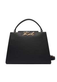 Karl Lagerfeld - KARL LAGERFELD Torebka B1W30058 Czarny. Kolor: czarny. Materiał: skórzane #1