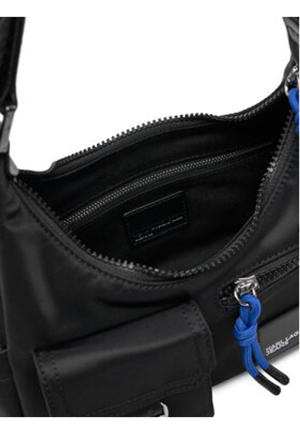 Karl Lagerfeld Jeans Torebka A1W30268 Czarny. Kolor: czarny