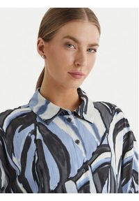 Vero Moda Koszula Vera 10338761 Niebieski Regular Fit. Kolor: niebieski. Materiał: wiskoza #5