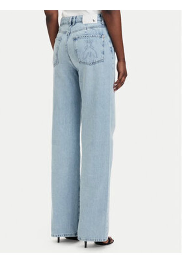 Patrizia Pepe Jeansy 2P1772/D070-CB21 Niebieski jasny Straight Fit. Kolor: niebieski