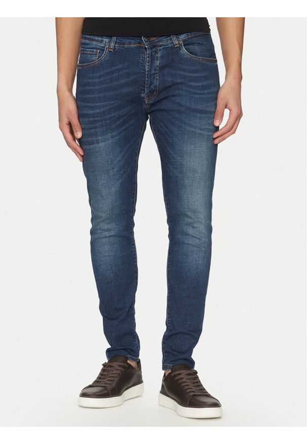 Liu Jo Jeansy QXX041 D4970 Niebieski Regular Fit. Kolor: niebieski