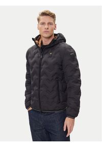 Blauer Kurtka puchowa 25WBLUC03233 Czarny Regular Fit. Kolor: czarny. Materiał: syntetyk