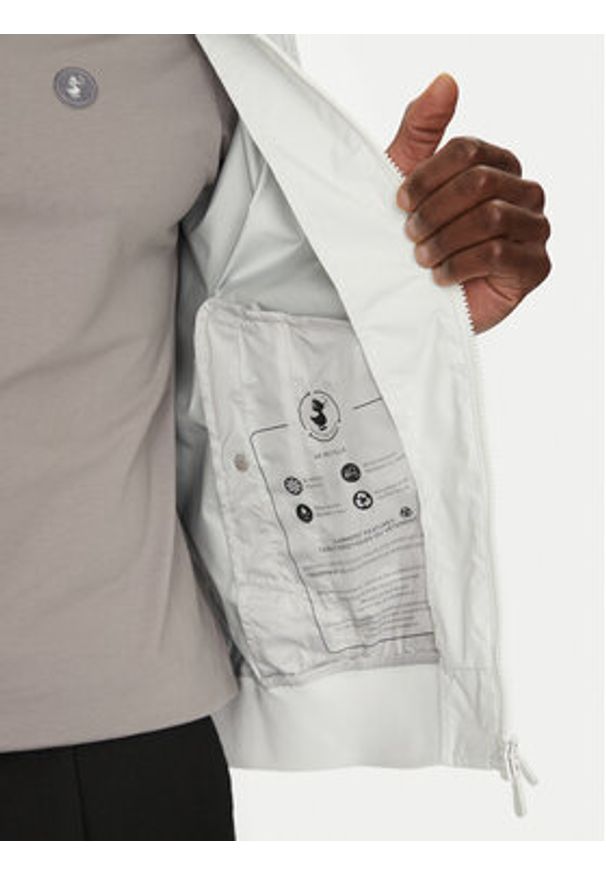 Save The Duck Kurtka bomber D32160U WIND20 Biały Regular Fit. Kolor: biały. Materiał: syntetyk