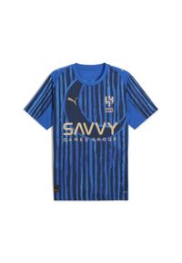 Puma - Męska koszulka KIDSUPER × AL-HILAL SFC PUMA Blue Intense Club Navy. Kolor: niebieski. Sport: piłka nożna