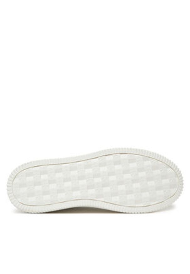 Calvin Klein Jeans Sneakersy YM0YM01317 Biały. Kolor: biały. Materiał: skóra