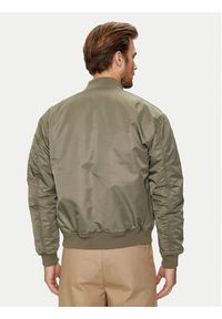 Guess Jeans Kurtka bomber M4YL01 WG932 Khaki Regular Fit. Kolor: brązowy. Materiał: syntetyk #4