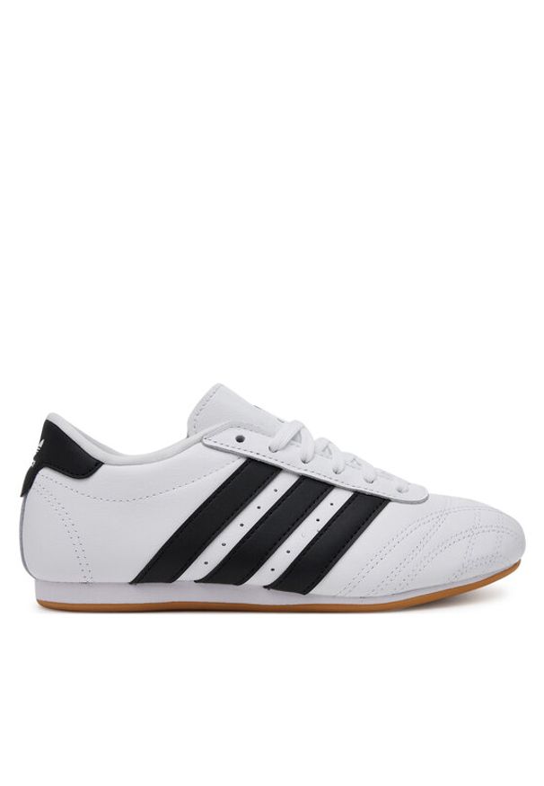 Adidas - adidas Sneakersy Taekwondo JR6806 Biały. Kolor: biały. Materiał: skóra