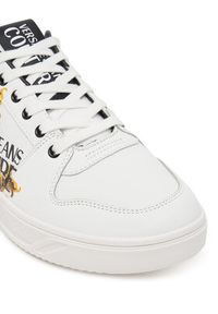 Versace Jeans Couture Sneakersy 79YA3SJ5 ZPB42 Biały. Kolor: biały. Materiał: skóra #5