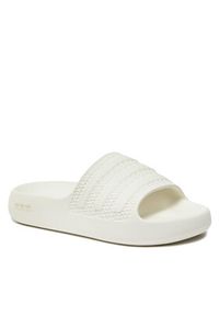 Adidas - adidas Klapki Adilette Ayoon GV9536 Biały. Kolor: biały. Materiał: syntetyk #4