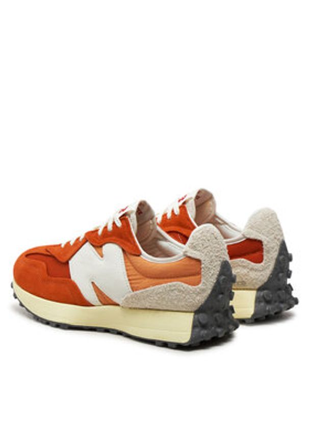 New Balance Sneakersy U327WRH Pomarańczowy. Kolor: pomarańczowy. Materiał: zamsz, skóra